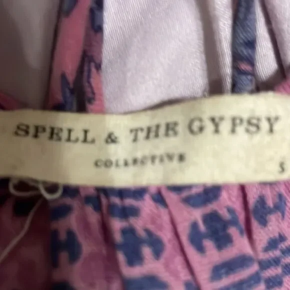 Spell And The Gypsy Journey purple maxi dress in Mulberry  Size Small - Picture 10 of 11